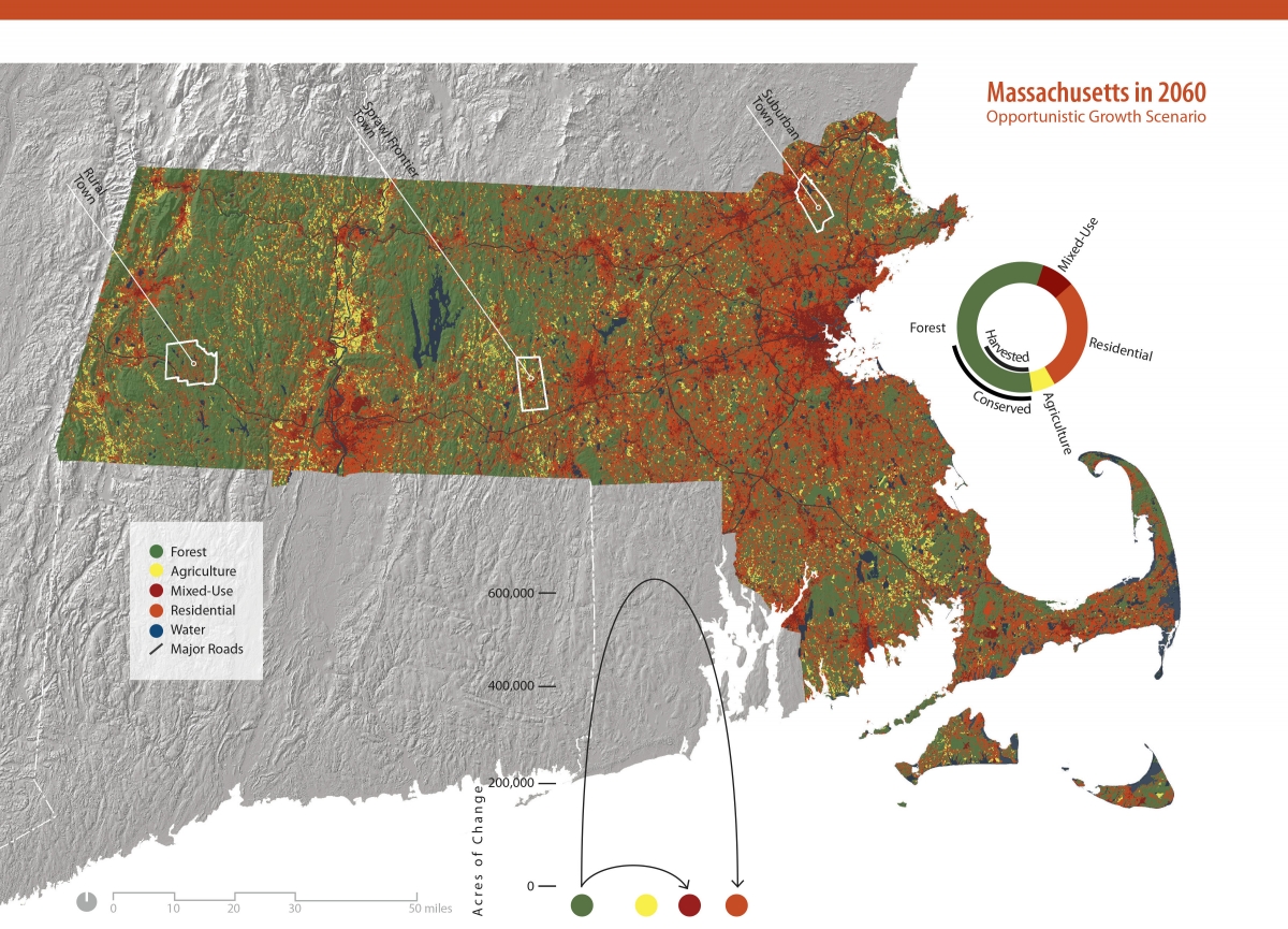 Changes To The Land: Four Scenarios For The Future Of The Massachusetts ...